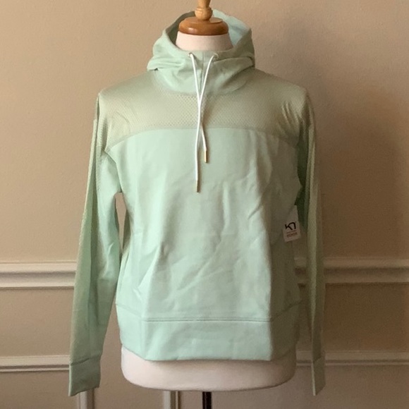 Kari Traa VICTORIA HOOD sweatshirt- Minty (Pistachio) - Picture 1 of 12